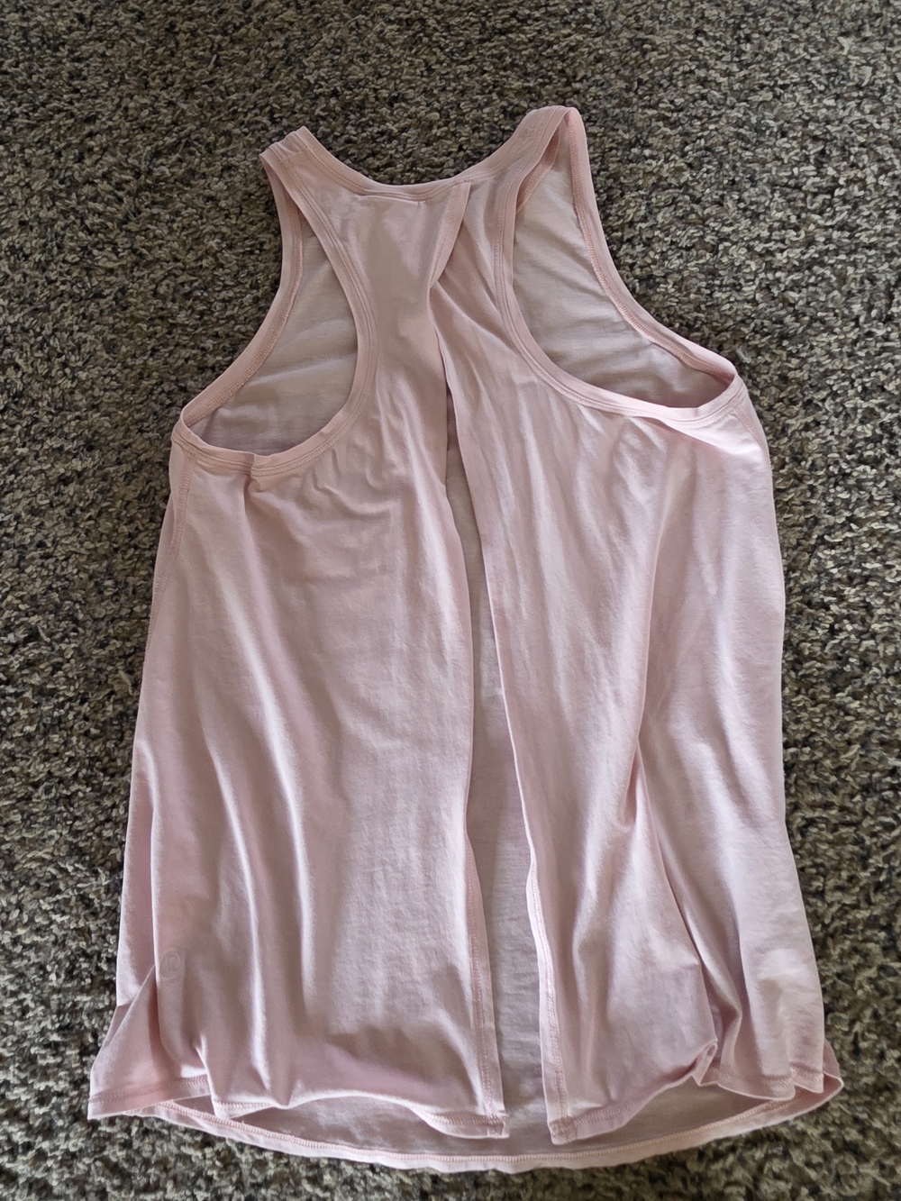 lululemon athletica Light Pink Racerback Split-Back Tank